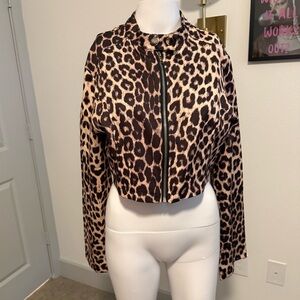Leopard Print Women's Jacket